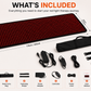 Dr. Franklyn’s Full Body Red Light Therapy Mat – 660nm Red & 850nm Near Infrared Light