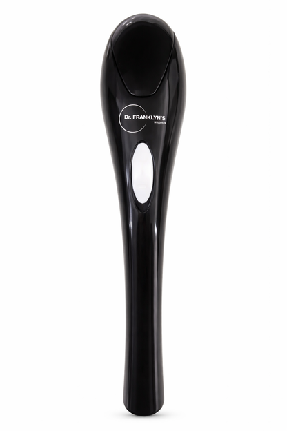 Dr. Franklyn's compact hammer massager handheld black body massage device