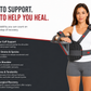 Dr. Franklyn's Deluxe Shoulder Immobilizer Brace with Adjustable Abduction Wedge | Rotator Cuff, Post Surgery & Shoulder Recovery Support