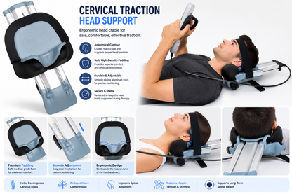 Dr. Franklyn's Professional Cervical Traction Device for Neck Pain Relief & Cervical Spine Decompression