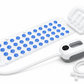 Dr. Franklyn's Therapeutic Air Jet Whirlpool Bath Spa Mat, Inflatable Pillow & Remote Control