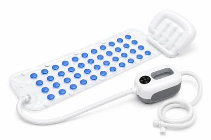 Dr. Franklyn's Therapeutic Air Jet Whirlpool Bath Spa Mat, Inflatable Pillow & Remote Control