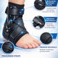 Adjustableanklebracesupportwithstabilizingstrapsforsprainrecoveryandankleprotection. 3