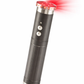 Black and silver bio-resonance frequency wand with LED light indicators and dual-button control for holistic wellness therapy. 1