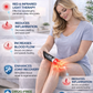 Black and silver bio-resonance frequency wand with LED light indicators and dual-button control for holistic wellness therapy. 2