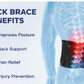 Dr. Franklyn’s LSO 625 Lumbar Support Back Brace – Adjustable Lower Back Pain Relief & Posture Corrector