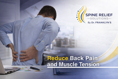 Dr. Franklyn’s Ergonomic Lumbar Support Cushion – Back Pain Relief Pillow for Office, Car, Wheelchair & Home