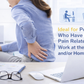 Dr. Franklyn’s Ergonomic Lumbar Support Cushion – Back Pain Relief Pillow for Office, Car, Wheelchair & Home