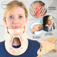 Cervical neck brace with tracheostomy opening for neck stabilization and spinal support. 4