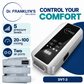 Dr. Franklyn’s Pneumatic Compression Therapy Device – Intermittent Air Compression with Universal Wrap