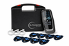 Dr. Franklyn’s Wellness TENS EMS muscle stimulator kit with electrode pads and digital controller for pain relief and muscle recovery. 