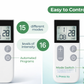 Dr. Franklyn’s Wellness Wireless TENS Unit and EMS Muscle Stimulator with Remote Control and Butterfly Electrode Pad. 2