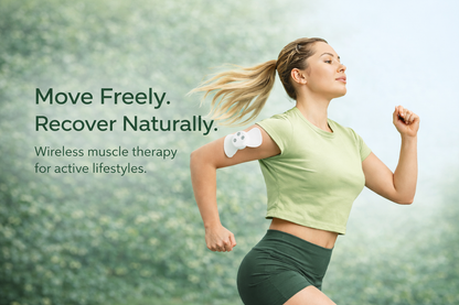 Dr. Franklyn’s Wellness Wireless TENS Unit and EMS Muscle Stimulator with Remote Control and Butterfly Electrode Pad. 5