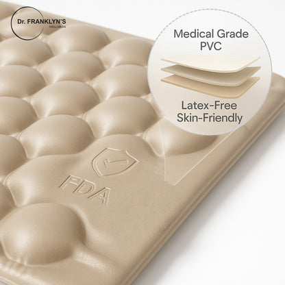 Dr. Franklyn’s Wellness alternating pressure mattress pad with electric pump for pressure sore relief and bedsores. 6