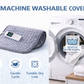 Large electric heating pad for back and shoulder pain relief with 6 heat settings, auto-shutoff timer, and soft microplush fabric. 4