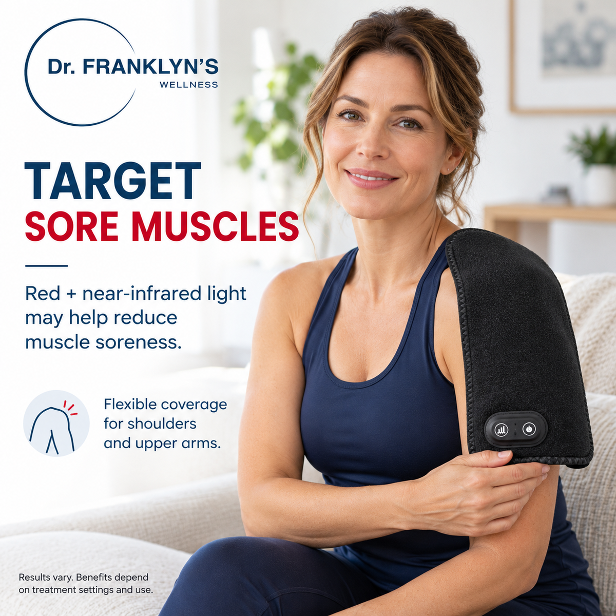 Infrared Red Light Therapy Belt for Pain Relief & Muscle Recovery | LED Infrared Therapy Belt