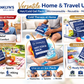 Reusable microwaveable hot and cold therapy pack for pain relief.  4