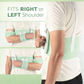 Shoulder cold compression therapy brace with arm sling for pain relief and injury support. 4