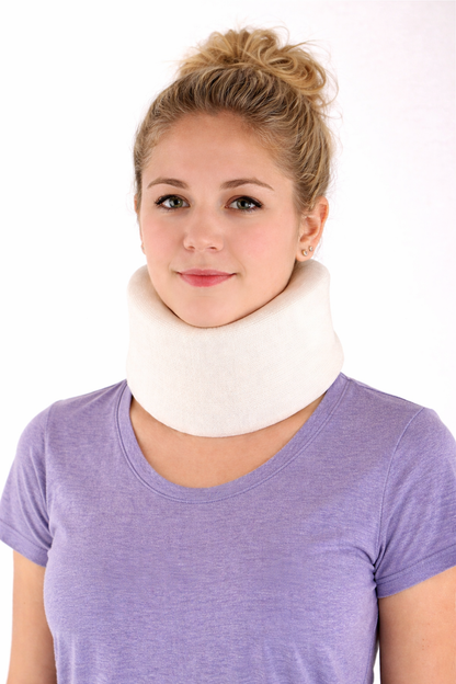 Dr. Franklyn's Soft Cervical Collar Neck Brace – Adjustable Foam Neck Support Brace for Pain Relief, Sleep Support & Posture Alignment