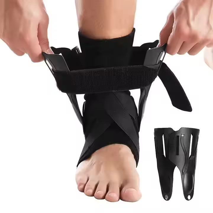 Ankle Support with Side Stabilizers for Men Women Ankle Splint Stabilizer Recovery Tendonitis