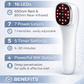 Dr. Franklyn Red & Infrared Light Therapy Lamp for Muscle & Joint Pain Relief