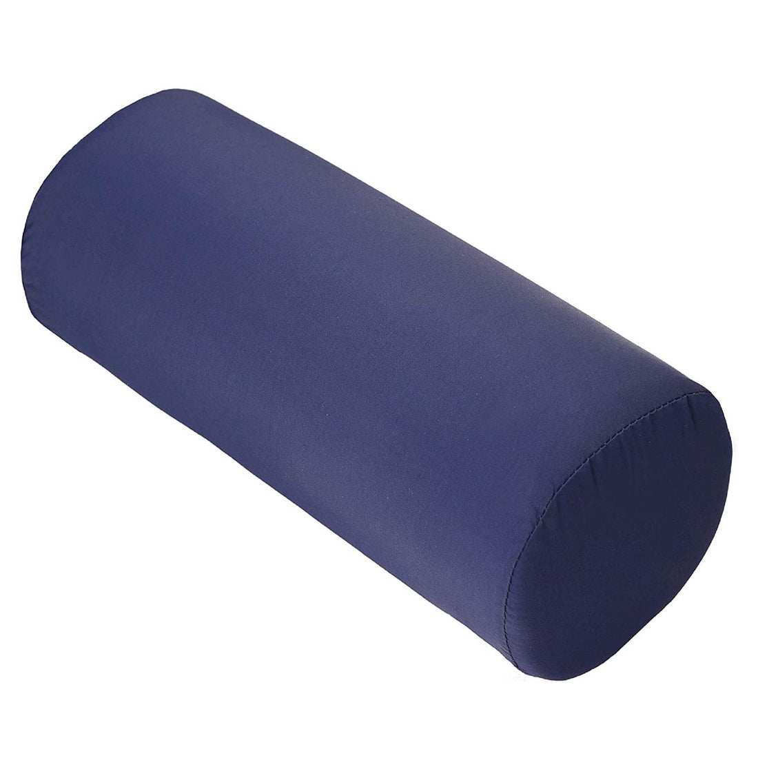 Round Cervical Roller Cushion Bolster Pillow with Removable Cover - Optimal Head, Neck and Leg Support & Pain Relief (13" x 5")