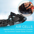 Dr. Franklyn's Black Posture Neck Exerciser - Cervical Spine Hydrator for Neck Pain Relief & Comfort