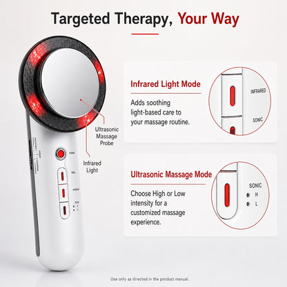 Dr. Franklyn’s 3-in-1 Ultrasound Therapy Device with Infrared Light & EMS