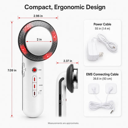 Dr. Franklyn’s 3-in-1 Ultrasound Therapy Device with Infrared Light & EMS